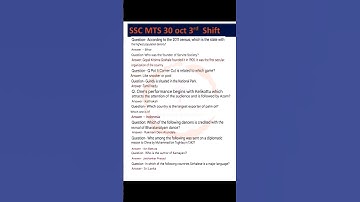 SSC MTS Exam Analysis 2024 | SSC MTS paper solution | 30 oct 3rd shift analysis english #sscmts2024