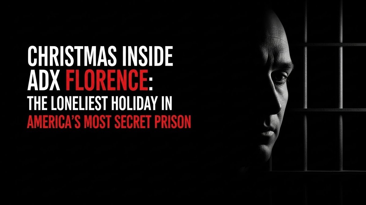 Рождество в тюрьме ADX Florence: самые одинокие праздники в самой секретной тюрьме Америки.