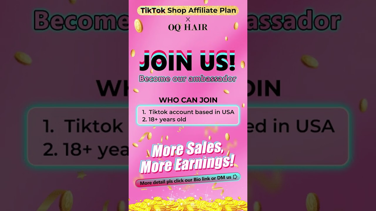 Join the hair ambassador program for more sales & earnings! 