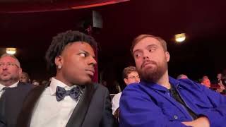 IShowSpeed And Ibai Being Awkward For 35 Seconds Straight At Ballon Dor 🤣