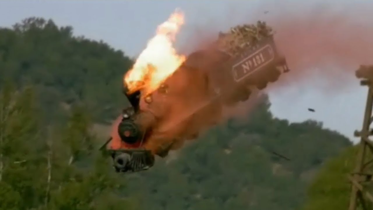 Accidentes de trenes en películas (parte 1)