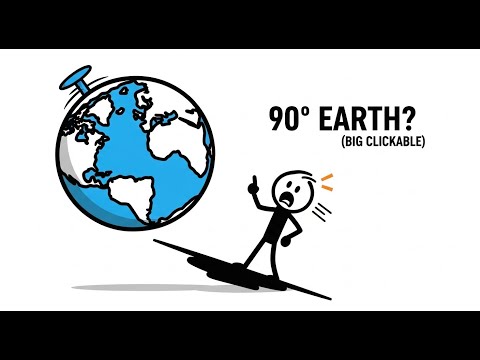 What if the Earth rotated 90 degrees?