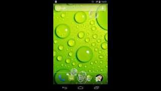 Water drops Live Wallpaper screenshot 3