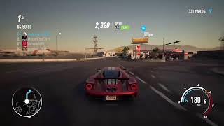 Need for Speed:Payback with gun