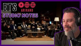 Director Reacts - BTS Studio Notes - Arirang