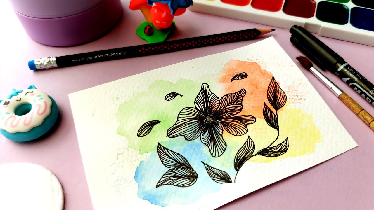 ART PLAY TUTORIAL: Marker as Watercolor!