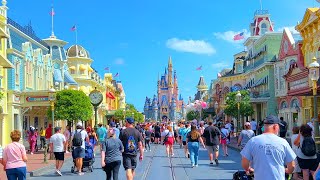 Magic Kingdom Main Street Usa Walkthrough Tour 2023 Walt Disney World