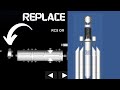 Making a iss part to replace the last one .