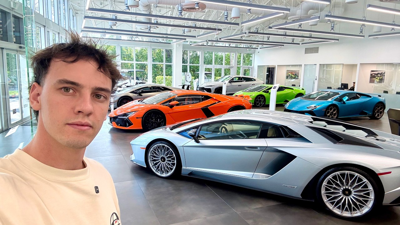 POV: you were invited to exclusive supercar vault