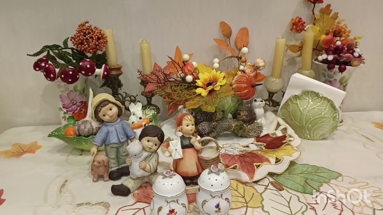 Статуэтки из детской, посылка от хозяйки канала Винтажный мир Кати и лето в Барнауле.