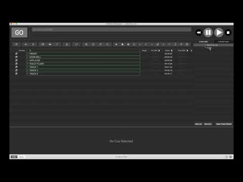 GpiO Box Qlab setup