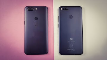 One Plus 5T vs Mi A1 SPEEDTEST | COMPARISON !!