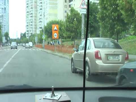Параллельная парковка на газели