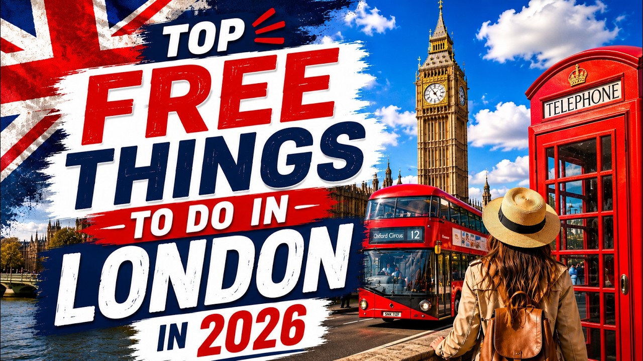 TOP 25 FREE Things to do in LONDON | Free Places To Visit