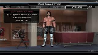 AJ Styles WWE2K22 Attire | SVR2011 CAW PS2 PSP MRRICEBALL CAW