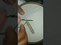 Border line embroidery.. # hand embroidery.. 🥰🥰🥰