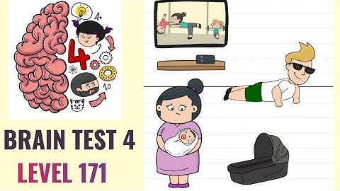 🧠 Brain Test 4 Level 171 | Help that poor woman with her baby | Walkthrough