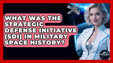 What Was The Strategic Defense Initiative (SDI) In Military Space History? - Warriors In Space