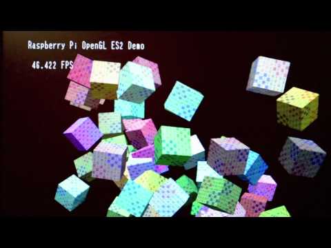 Raspberry Pi OpenGL ES2 Demo