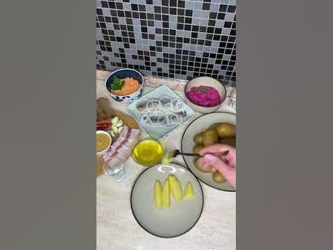 Простая быстрая вкусная ЗАКУСКА под Водку(A simple, fast, tasty SNACK ...