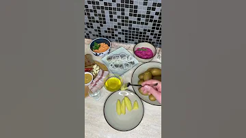 Простая быстрая вкусная ЗАКУСКА под Водку(A simple, fast, tasty SNACK for Vodka)