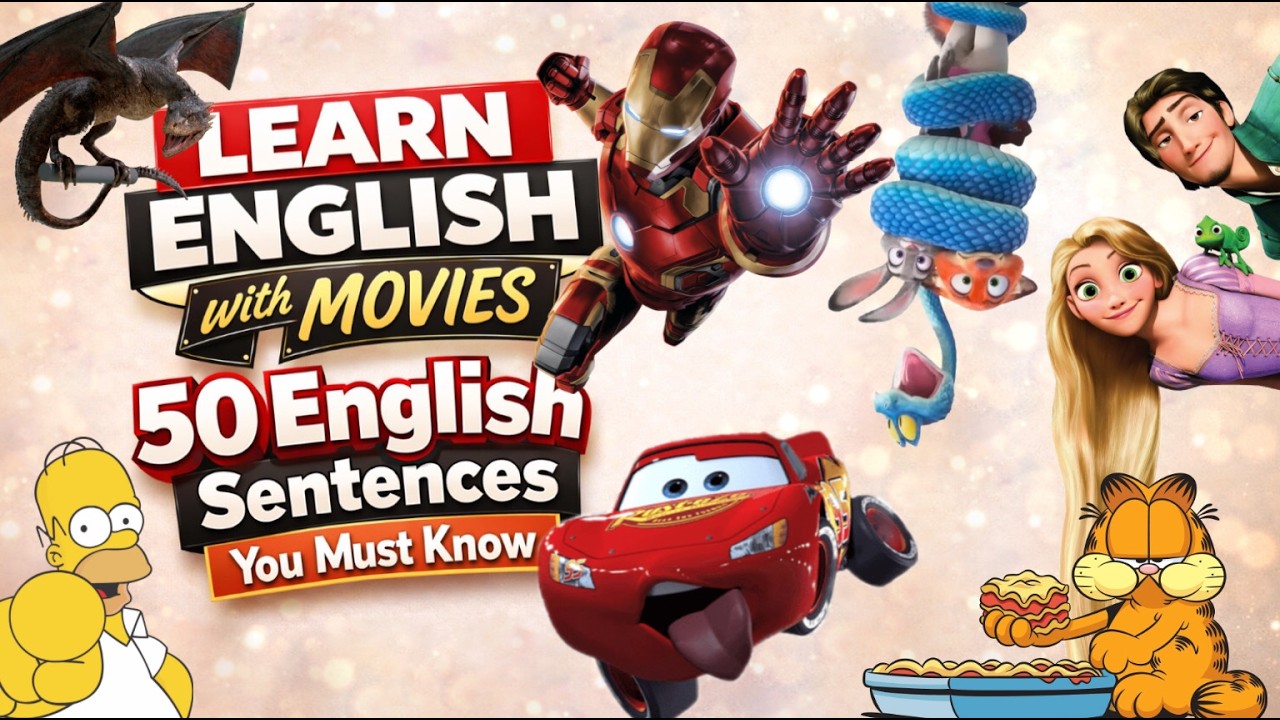 50 Sentences You Must Know - Learn English With Movies