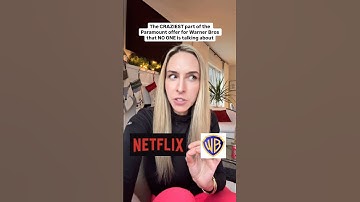 The CRAZIEST part of the Paramount offer for WBD that NO ONE is talking about