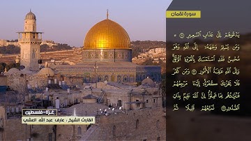 عارف العشي  سورة لقمان