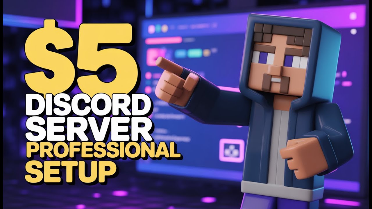I Will Build a Professional Discord Server for ONLY $5! (2026)🔥
