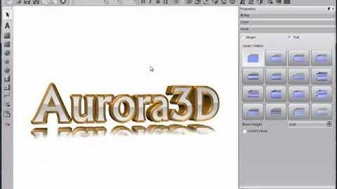 3D Text Creator -  Aurora 3D Text & Logo Maker