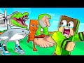 ¡Sobreviví a los ITALIAN BRAINROT en Minecraft!