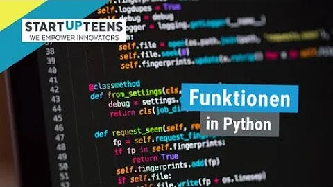 Wie erkennt man einen funktionsaufruf Python?