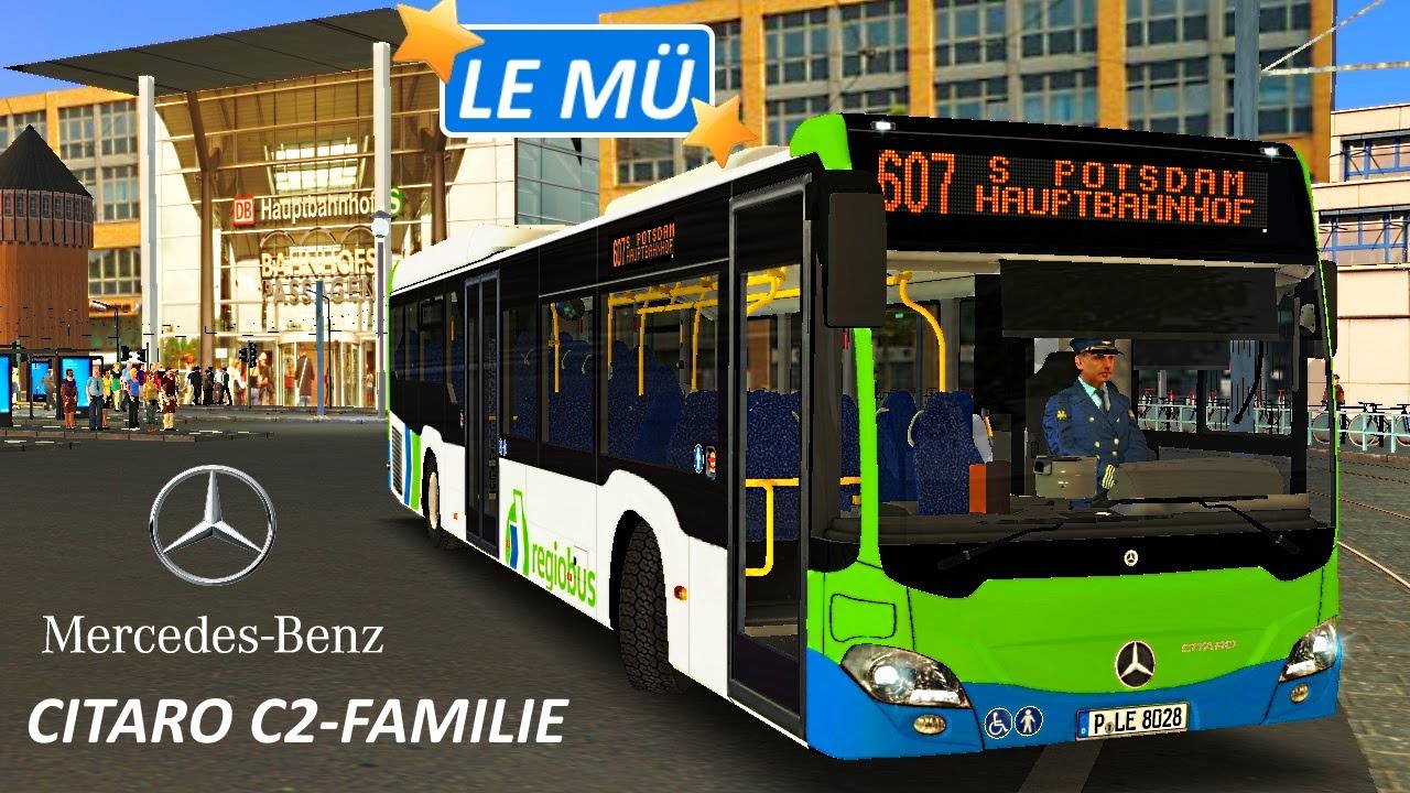 OMSI 2 [60 FPS] - Mercedes-Benz C2 LE MÜ in Potsdam! - Let's Play Omsi 2 [#748]