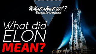38 | SpaceX Starship Presentation 2019 Summary