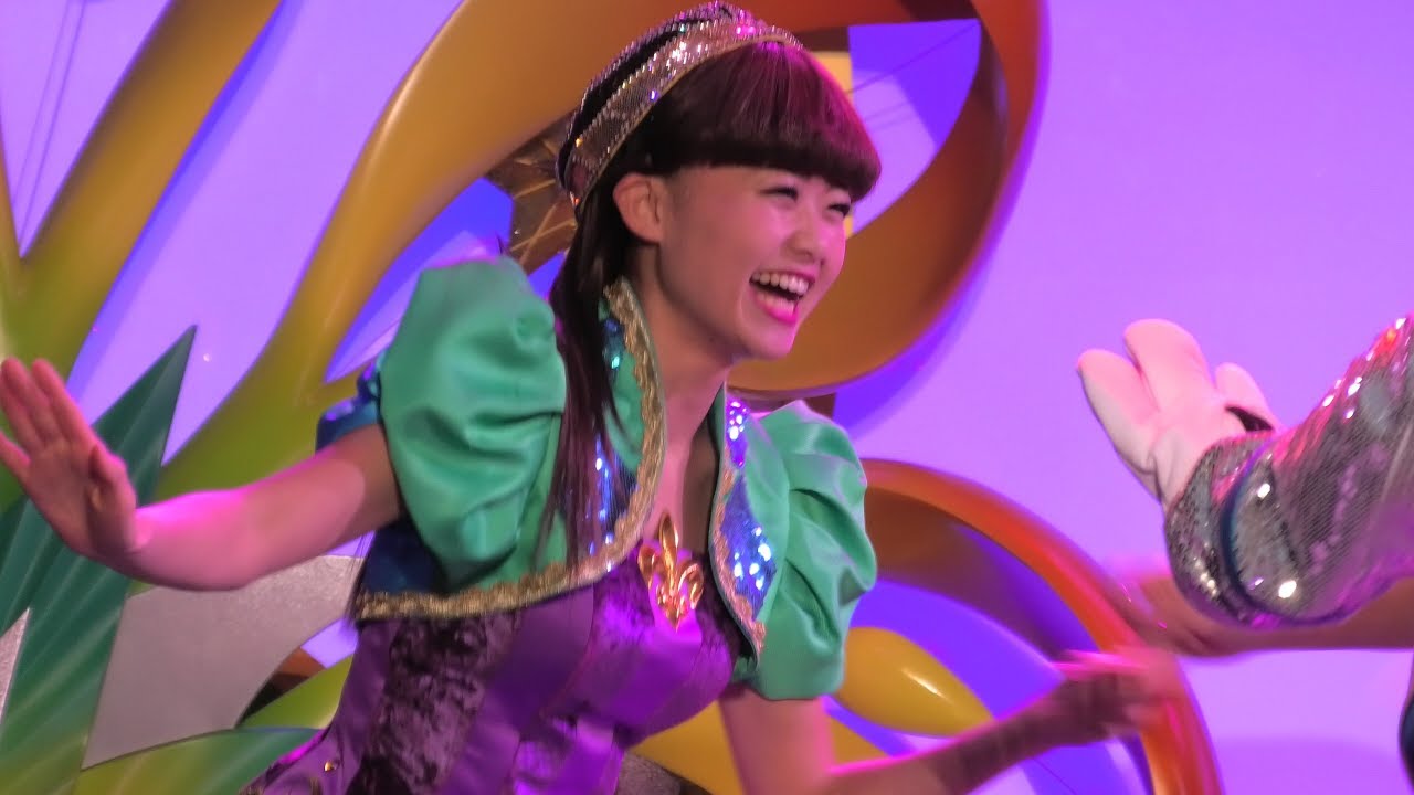 TDL レッツ・パーティグラ！2020.1.25 （夜の部）久々なのでダンサーさんのみ。１年半ぶりのパーティグラ！待望の激可愛い小顔のドリミダさん、参拝！