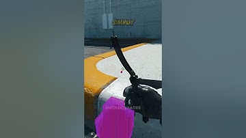 CRAZY WALLBANG ON NUKE #shorts #cs2