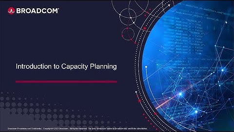 Introduction to Capacity Planning