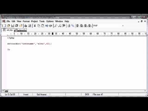 75. Creating Cookies with PHP