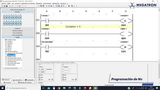 Curso de NanoPLCs - Función Contador Easy Soft 6 Pro screenshot 1