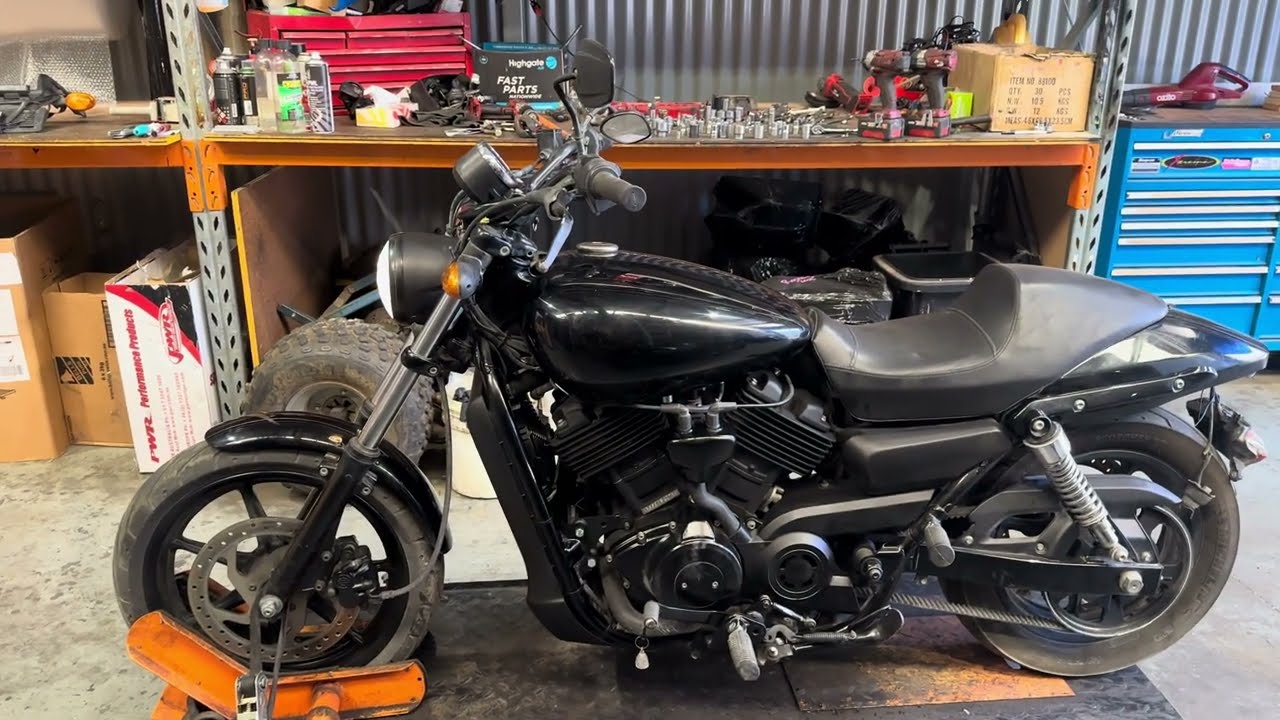 Harley Davidson XG500 street 500 2016 test run for parts dismantle salvage walk around exhaust sound