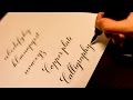 Dip pen Calligraphy Lettering