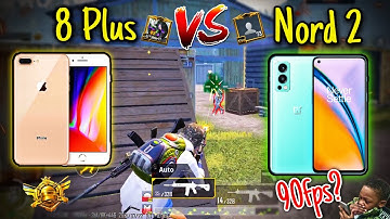 Oneplus Nord 2 Vs IPHONE 8 PLUS PUBG COMPARISON || TDM M416 ONLY || Who Will Win?