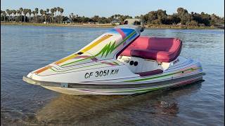 We Bought One of the Cleanest Rarest Kawasaki Jetski That Has Not Seen Water In Year Super Chicken