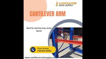 Cantilever Racks: The Best Solution for Bulky Items #cantileverrack #rackingsystem