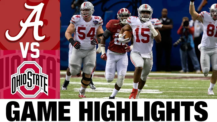#1 Alabama vs #4 Ohio State | 2014 Sugar Bowl High...