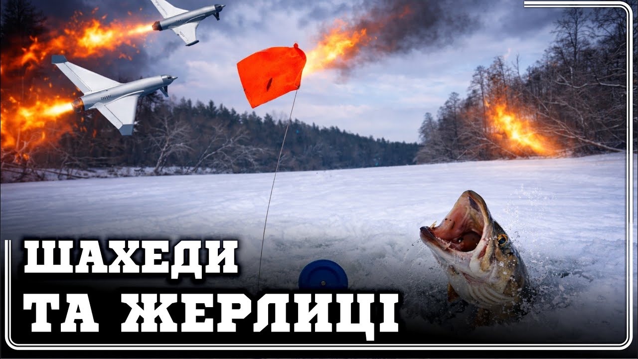 ✅️ШАХЕДИ ЛІТАЮТЬ😱ЖЕРЛИЦІ СТРІЛЯЮТЬ🔥 ВАЛІДОЛЬНА РИБОЛОВЛЯ на ЩУКУ🐊 на річці ПСЕЛ на СУМЩИНІ‼️❄️