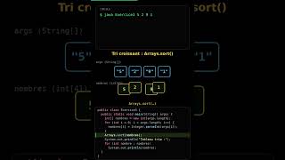 Sort an Array in Java in 10 Seconds 🔢 Arrays.sort #Shorts#Shorts #Java #Programmation #Darija