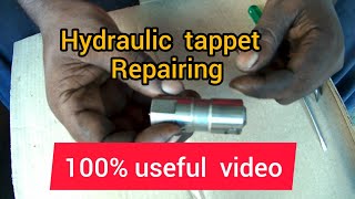 Hydraulic tappet setting #bullettipsvlog #malayalam #cleaning& resetting