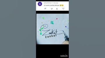 Autograph you name Zankat 🌹👌#youtubeshorts #signature #calligraphy #art #video #viral #shots