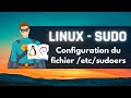 Linux  la commande sudo et le fichier de config sudoers